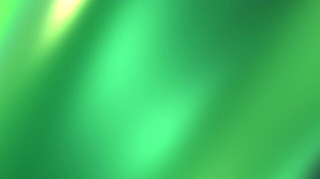 Emerald green liquid wave undulating with iridescent chrome reflections for luxury product branding