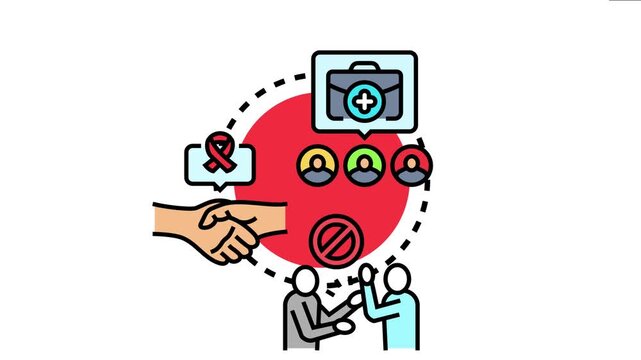 Community support groups providing assistance, healthcare, and peer support for individuals needing help, fostering social connection and mutual aid