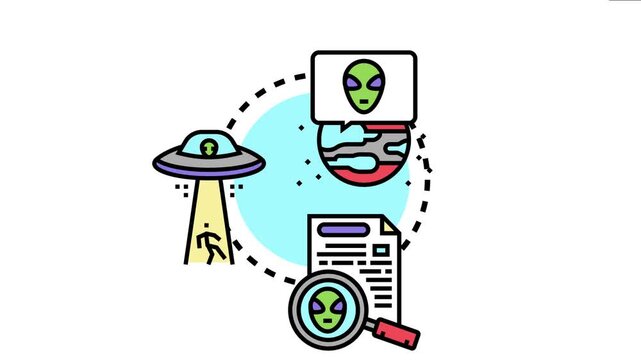 Alien entities establishing contact and researching other worlds, exploring concepts of cosmic discovery, extraterrestrial exploration, and potential encounters with non native cultures