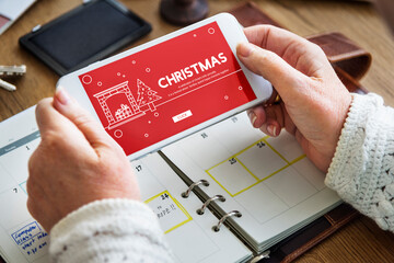 Christmas Celebration Enjoyment Graphic Concept © Rawpixel.com