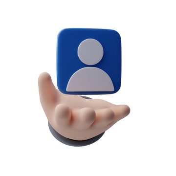 3D Contact Management and User Profile Concept
