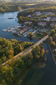 Jezioro Kisajno, Mazury, Polska