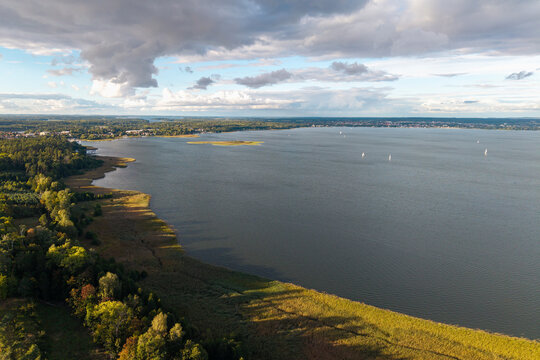 Jezioro Niegocin, Mazury, Polska