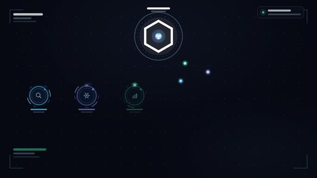 Multi-Agent AI Swarm Orchestration, Autonomous Task Delegation Workflow Diagram Dark UI