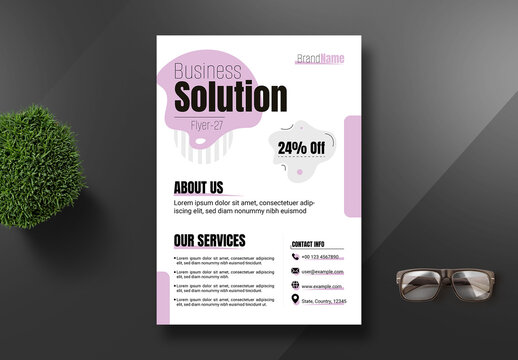 Business Solution Flyer Design