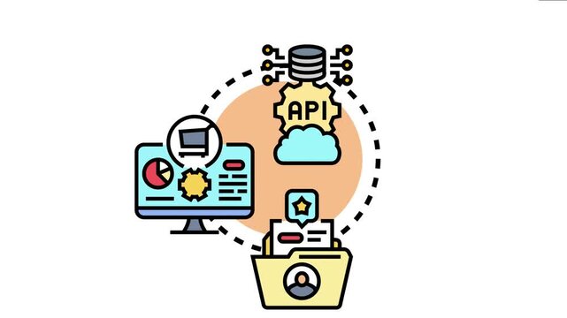 Network engineering consultant demonstrating data architecture, api integration, and business systems development for client management and digital transformation using modern technology