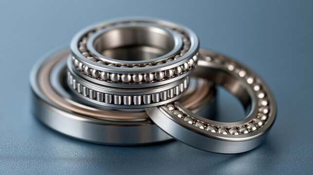 Precision ball bearings for mechanical systems