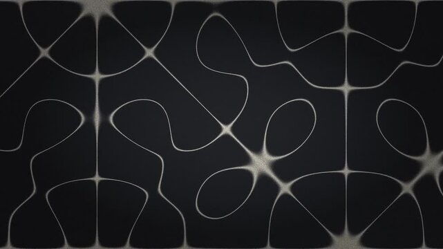 Cymatics sand vibration pattern morphing seamless loop sound science concept