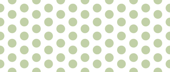 Flat background. Minimalist green trendy abstract polka dot pattern on a light background. Perfect for screensaver, poster, card, invitation or home decor. © TA Sydoruk
