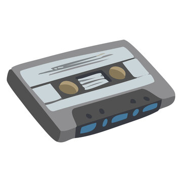 Cassette Tape Audio Illustration
