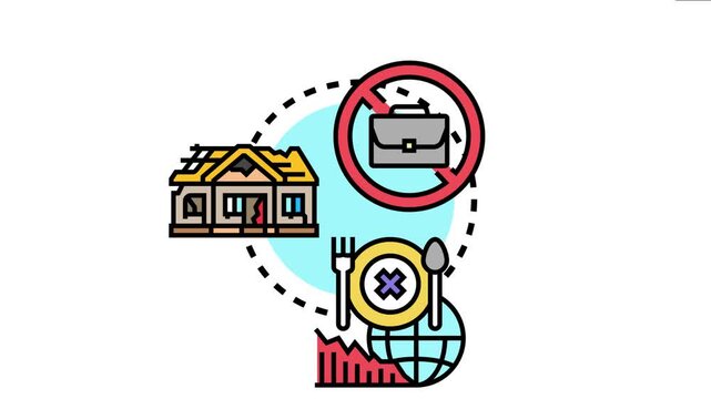 Neighborhood aid coordinator report concepts of social support, unemployment, housing problems, and hunger, showing community assistance efforts