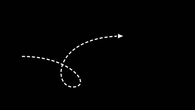 Animated Single Loop Pointer Pointer Video Overlay