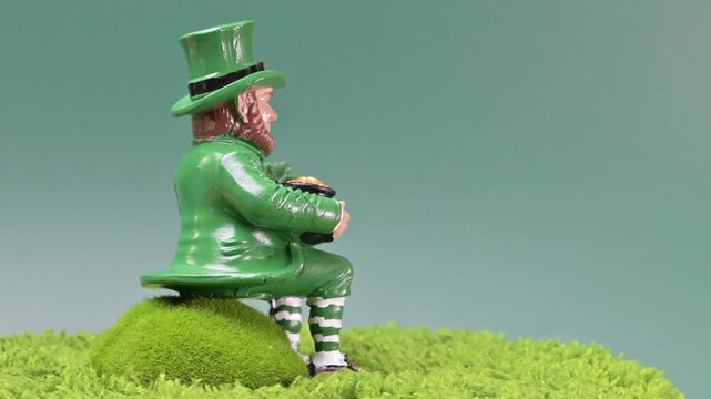 video of St. Patrick's Day decorations