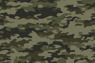 Fototapeta premium military camouflage background, vector army seamless pattern, stylish urban design