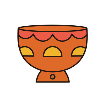 Cartoon drum illustration