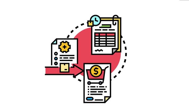 Business concept presenting stock replenishment strategies, efficient purchasing, and cost optimization techniques for effective supply chain management and economic advantage