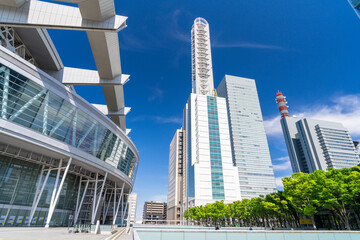 さいたま新都心の高層ビルが立ち並ぶ都市風景  © JAPAN SKYLINE