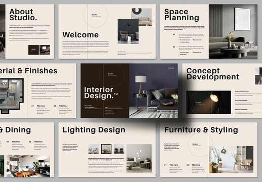 Interior Design Portfolio Presentation