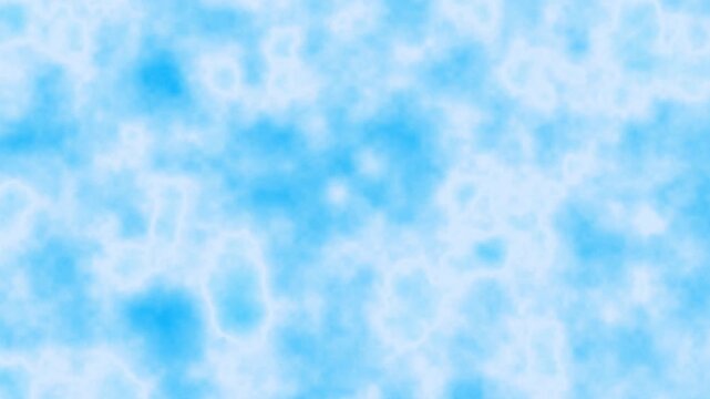 Cloudy texture animation displays glowing luminous energy waves. Ambient fluid liquid marble contours blend in cloudy texture animation. Ethereal visual depth defines the texture.