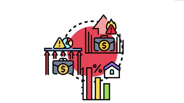 Business data showing a decrease in operational costs, symbolizing financial efficiency, cost reduction, and budget optimization for companies and enterprises