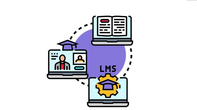 Learning management system connecting students and educators with digital content, offering online education and collaborative learning tools