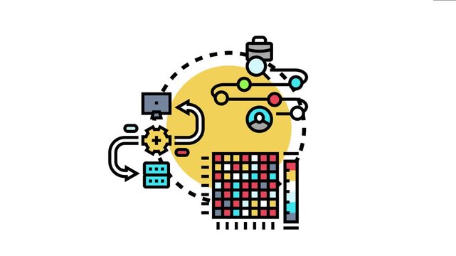 Data mapping concept the process of structuring, organizing, and analyzing information from various sources into a cohesive relational database