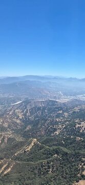 aerial view of the city