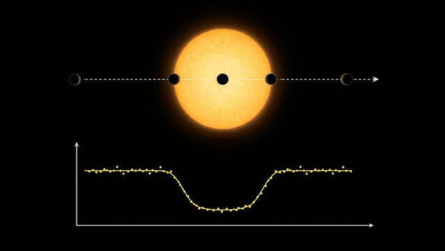 Exoplanet Detection Transit Method Light Curve Dip