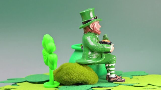video of St. Patrick's Day decorations