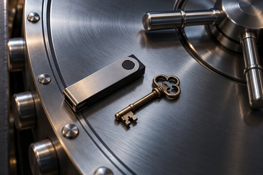 hardware wallet and vault key