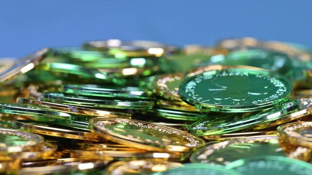 video of St. Patrick's Day decorations