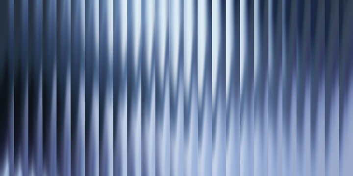 Vertical blue and white gradient stripes with soft blurry light reflections and shadows