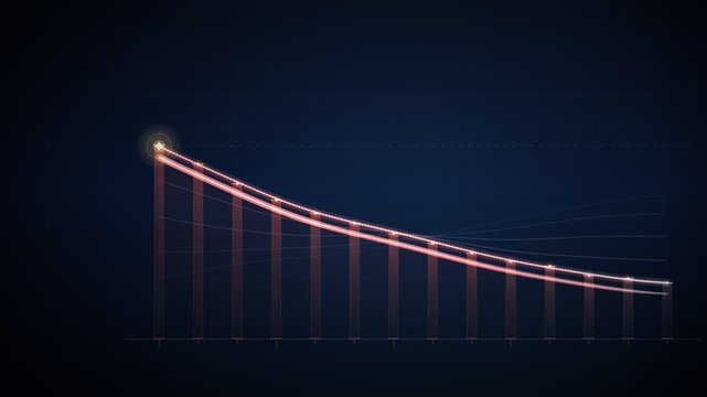 Futures Forward Curve Shifting From Contango To Backwardation Seamless Loop