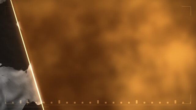 Radar Scan Revealing Titan Methane Lakes Beneath Orange Haze Animation
