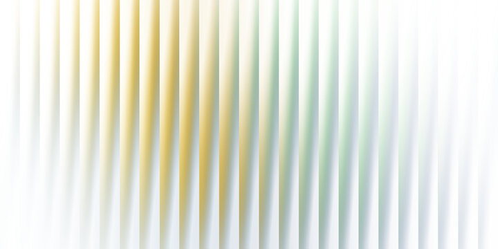 Vertical gradient stripes with distorted wavy edges in yellow, green, and blue