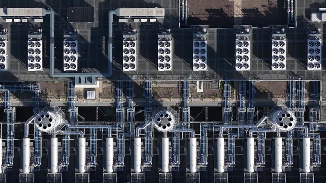 Aerial View of New Frankfurt Data Center in Dietzenbach Germany