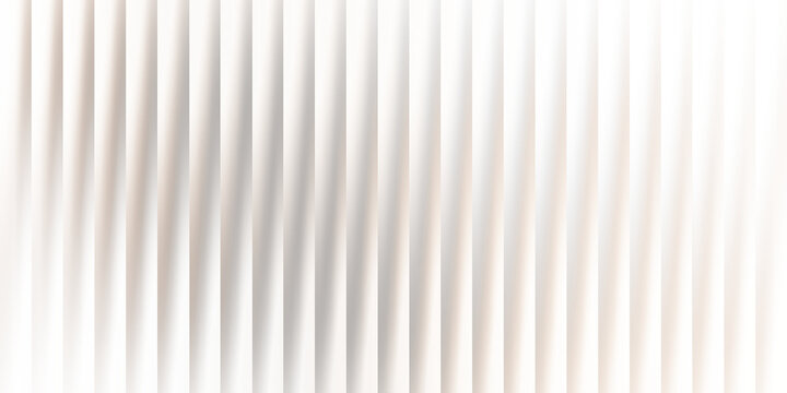 Vertical white ribbed texture with soft gradient shadows and colored edges