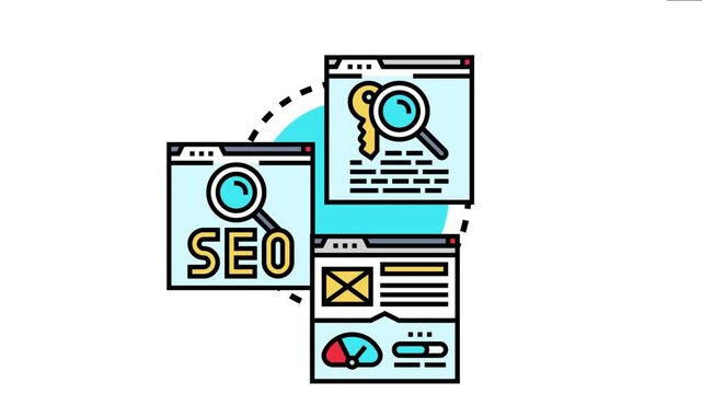 Optimizing website content and structure with relevant keywords, analyzing metrics, and improving elements for enhancing search engine ranking and visibility in online searches