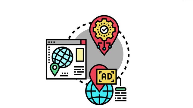Global map optimization for offline location services, connecting a webpage, advertising campaign, and settings for effective local digital presence and pinpoint visibility