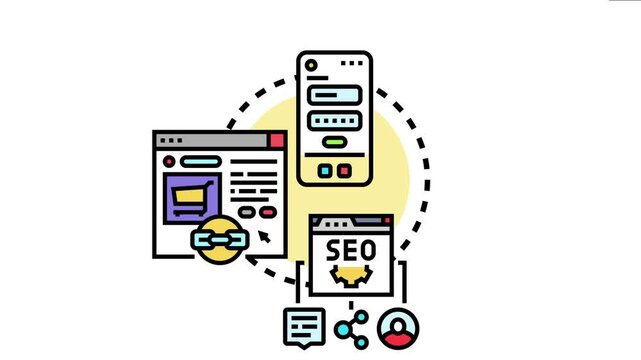 Offline first web application concept data synchronization and user interface across mobile and desktop devices for modern technology solutions and digital management