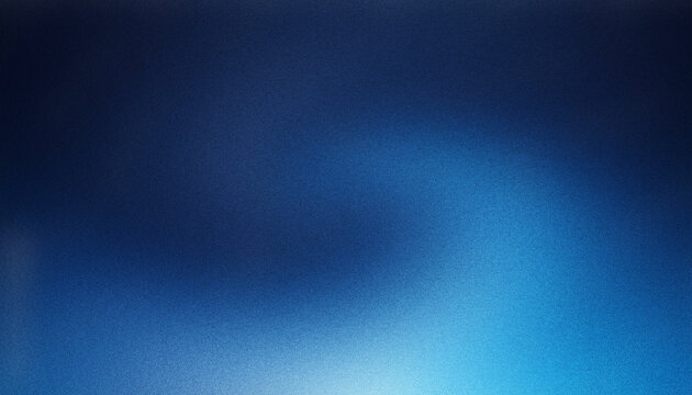 Blue gradient background grainy glowing blue light on dark backdrop noise texture effect