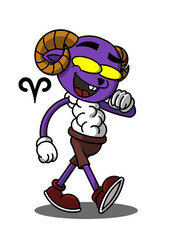Aries cartoon © zidan