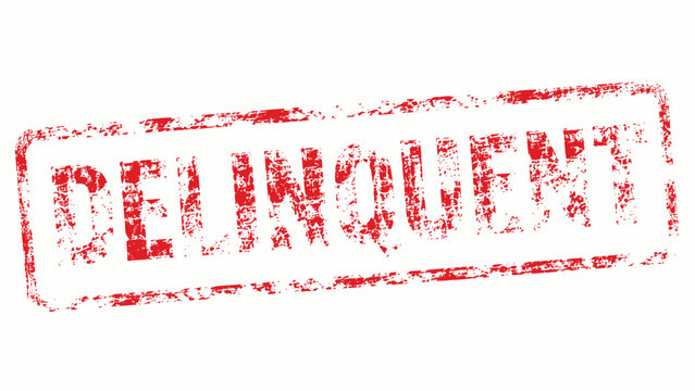 Distressed red relinquished rubber stamp representing surrendered rights, returned property, cancelled claims, legal transfer, ownership changes, and official status