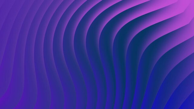 Smooth Blue purple gradient abstract modern technology background loop