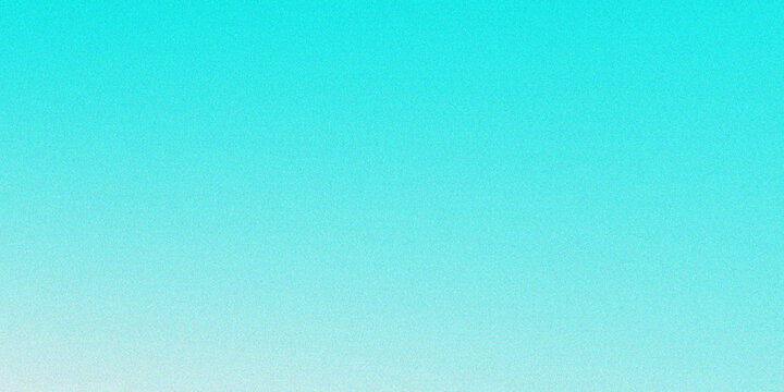 A vibrant abstract background features a smooth gradient of turquoise and aqua tones with tiny pixelated geometric squares