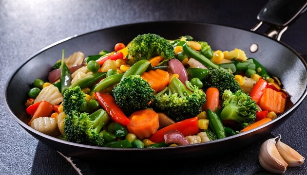 vegetable medley stir fry a colorful culinary delight