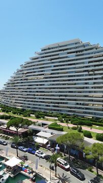 Antibes Marina drone video france south cote dazur