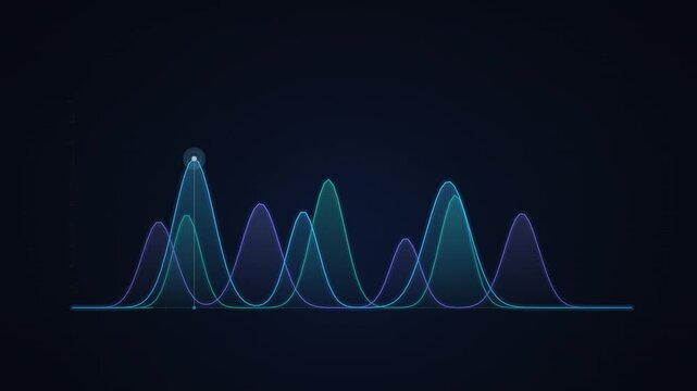 Biomarker Spectrum Analysis Liquid Chromatography Wave Graph Loop