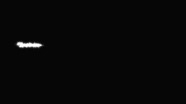 Glitter sparkle shine stars line trail, white twinkling particles animation, magic glitter sparkle trail, glowing doodle stars, fairy dust burst, black background, seamless loop star