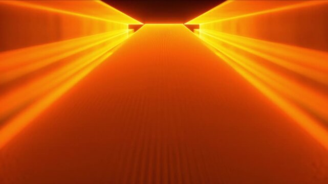 超伝導光導波路の量子パルスが暗黒空間で変位する抽象光学科学CG背景